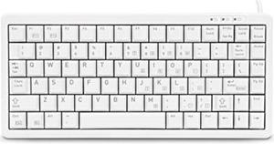 Cherry ML 4100 Ultraslim Keyboard- Light Gray - US 83 Key Layout. USB & PS/2 (G84-4100LCAUS-0)