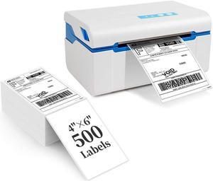 micmi Shipping Label Printer, Commercial Direct Thermal Printer Support  Ebay PayPal Etsy Shopify Shipstation Stamps.com Ups USPS FedEx DHL Support Windows, w/ 4x6 inch x 500 Labels Not for Mac