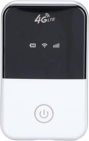 WiFi Router Modem Router WiFi SIM Card WiFi Router LTE 3G/4G Wireless Mini Car Portable Unlocked Modem with SIM Card Slot WiFi Router(White)
