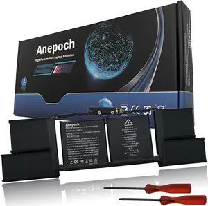 Anepoch A1953 A1990 Laptop Battery Replacement for MacBook Pro 15" Mid 2018 2019 EMC 3215 EMC 3359 Touch Bar MV902LL/A MV912LL/A MV922LL/A MV932LL/A MV942LL/A MV952LL/A MV962LL/A 11.4V 83.6WH 7336mAh