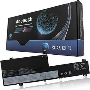 Anepoch L19M3PD6 L19L3PD6 Laptop Battery Replacement for Lenovo Flex 5-15IIL05 5-14IIL05 5-14ARE05 82DF 81X2 Series Notebook L19C3PD6 L19L3PD6 L19D3PD6 SB10X49074 SB10X49076 11.55V 52.5WH 4550mAh
