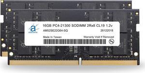 Adamanta 32GB (2x16GB) Memory Upgrade for 2020 Apple iMac 27" w/Retina 5K Display, 2019 Apple iMac 27" w/Retina 5K Display, 2018 Apple Mac Mini DDR4 2666Mhz PC4-21300 SODIMM 2Rx8 CL19 1.2v DRAM RAM