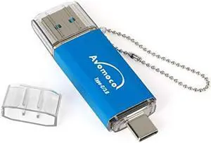 AVOMOCO USB 3.1 512GB Type C Dual High Speed Photo Backup Stick for Cell Phones with USB C Port,Tablet,Photo Memory Drive for Galaxy,LG,Google,Moto..