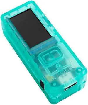 Blockstream Jade - Bitcoin Hardware Wallet - Camera - Bluetooth - USB-C - 240 mAh Battery - Secure Your Bitcoin Offline (Transparent Green)