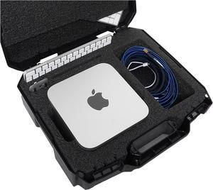 Case Club Hard-Sided Carry Case - Fits Apple Mac Studio, Magic Keyboard & Accessories - Rugged Lockable Travel & Storage Case