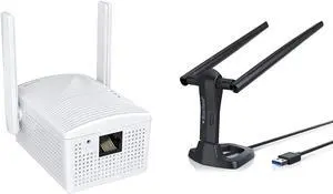 Bundle BrosTrend AC1200 Ethernet-2-WiFi Universal Wireless Adapter BrosTrend Linux WiFi Adapter for Ubuntu