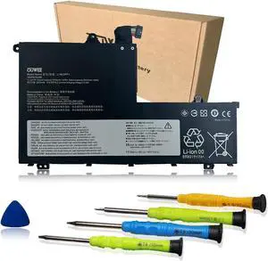 OUWEE L19C3PF1 Laptop Battery Compatible with Lenovo ThinkBook 14-IML 14-IIL 15-IML 15-IIL Series L19M3PF2 L19D3PF2 L19L3PF1 L19D3PF1 L19M3PF1 L19M3PF9 L19C3PF9 L19L3PF8 11.52V 45Wh 3950mAh