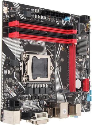 LGA 1155 Mining Mainboard, B75-S ATX Motherboard for Intel E3 V1 V2, 4xDDR3, 4xUSB3.0, 6xUSB2.0, PCIE 16X, PCIE 1X, 24PIN, ATX 4PIN, Computer Motherboard