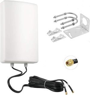 11dBi High Gain 2x2 MIMO Panel Antenna for 4G LTE & 5G Cellular Hotspots, Routers, & Gateways, T-Mobile Home Internet, Verizon, AT&T, T-Mobile Telus, Bell Cell Signal Booster, Eifagur