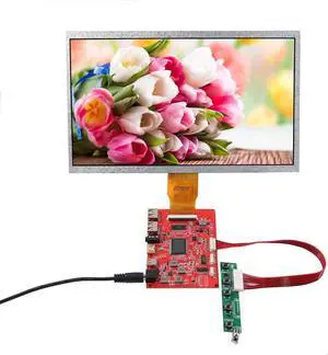 FanyiTek 10.1" 1024x600 IPS LCD Screen 50 pins and Type C USB Controller Board,for DIY RPI Monitor/Sub Display Using