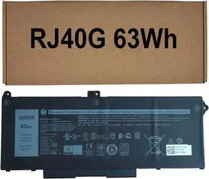 IZKROR RJ40G 63Wh Battery Replacement for Dell Latitude 14 5420 Latitude 15 5520 Precision 15 3560 F3T9T / P137G P137G001 P104F P104F001 Series Laptop WY9DX 01K2CF 075X16 0WK3F1 0M3KCN 005R42 15.2V