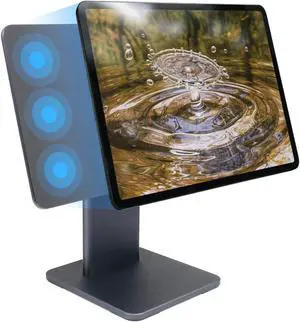 Expert Connect Magnetic iPad Stand Hub Docking Station for Air 10.9-inch, Pro 11-inch | 60W USB-C DP, 4K@60Hz HDMI, 5Gbps USB A, 3.5mm Audio, Card Readers