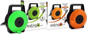 EXTNGO Get 88 Ft Retractable Ethernet Cables. Best of Both Worlds, Get The 50 Ft + 5Ft+ The 33 Ft to be able to Reach Any Length You Need up to 88 Ft