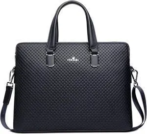 FSD.WG]Business Bag Leather Briefcase Shoulder Laptop Business Bag for Men