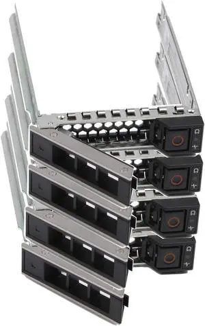 10-Pack Hard Drive Bracket 2.5" SSD Bracket DXD9H 0DXD9H Hard Drive Tray Caddy Compatible for Dell PowerEdge 16th Generation T560 R660 R6615 R6625 R7615 R7625 R760 R760xs R860 R960 HS5610 HS5620