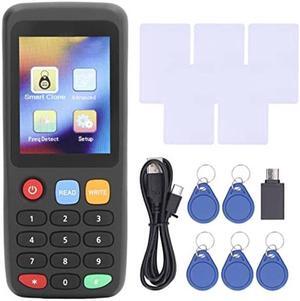 X7 NFC Card Reader,RFID Card Copier Readers Writer Duplicator for IC ID Cards,Smart Card RFID Copier ID IC Reader Writer HD Full Color Screen (5 UID Buckles 5 UID Cards)