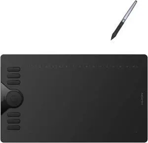 Huion HS610 Graphics Drawing Tablet Android Devices Supported and PW100 Battery-Free Stylus