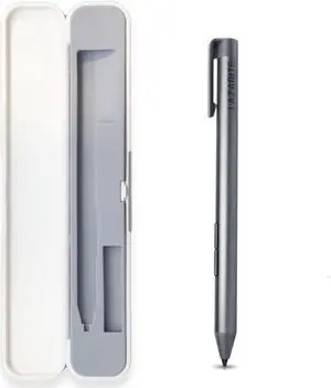 LAZARITE M Pen Grey and Pen Case, Accessories for Microsoft Surface, Lenovo Yoga, HP Envy Spectre, Asus zenbook vivobook.