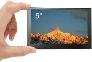 LESOWN 5 inch IPS Small Hdmi Monitor VESA Metal Shell 800x480 Mini LCD Screen Portable Display Monitor