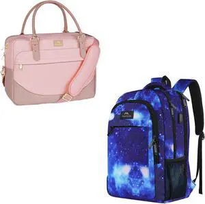 MATEIN Backpack for women, Anti Theft Laptop Bookbag with USB Charging Port