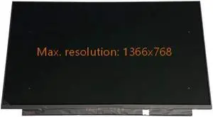 NBPCLCD Screen Replacement for HP Notebook 15-DY 15-DY1043DX 15.6" 1366x768 HD WXGA LCD Display Touch Screen Digitizer Assembly P/N L63569-001