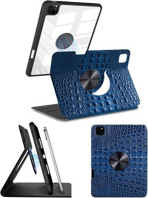 ProtUTab 10.9 -inch Case Compatible with iPad Air 4/5th Gen (2020/2022 Released) Case with Pencil Holder, Detachable Case Compatible with Apple iPad Pro 11-inch 4th/3rd Gen (2022/2021 Released), Blue