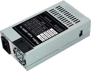 Ptcliss 350W 1U Flex ATX Power Supply with Fixed Cables with 6Pin PCIe Connector 80 Plus Bronze Efficiency,flex-350w
