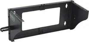 RIVECO 4U Wall Mount Rack for Network Reinforced Heavy Load 66LBS Small Server Racks Vertical & Horizontal Mounting for 19 inches IT & Studio Equipment.