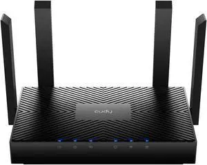 Cudy AX3000 WiFi 6 Router  802.11ax Wireless Dual Band Gigabit Internet Router, VPN Compatible, MU-MIMO, WireGuard, Cudy Mesh Compatible WR3000
