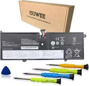 OUWEE L18M4PH0 Laptop Battery Compatible with Lenovo Ideapad Yoga C940-14IIL Series Notebook 5B10T11585 5B10W67374 L18C4PH0 5B10T11586 5B10W67180 7.68V 60Wh 7820mAh 4-Cell