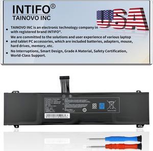 INTIFO 9348Wh GKIDT03173S2P0 Laptop Battery Compatible with Adata XPG Xenia 15 Schenker XMG Fusion 15 XFU15L19 Notebook GKIDT00133S2P0 3ICP662692 3ICP663692 114V 8200mAh 6Cell