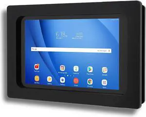 TABcare Security Anti-Theft Acrylic VESA Enclosure for Samsung Galaxy TAB A 10.1 2019 SM-T510 with Wall Mount Kit (Black, TAB A 10.1 2019)
