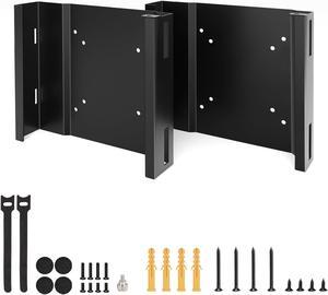 Pack of 2 Mount for Dell OptiPlex Micro Form Factor Case Mini Desktop PC Mount for Dell MFF 7080 5070 3000 7060 7090 7010 3060 3040 3046 3050 3090 7080XE and More Wall VESA and Under Desk Mount