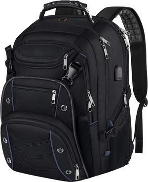 18.4 Laptop Backpack for unisex, 55L Extra Large Gaming Laptops Backpack with USB Charger Port,TSA Friendly Flight Approved and RFID Anti-Theft Pocket