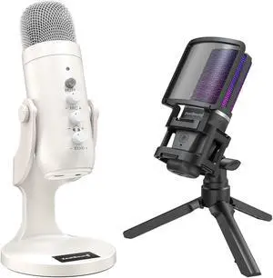 ZealSound USB Condenser Microphone A68 Pro and K66w