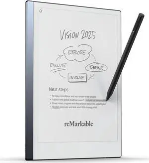 reMarkable Starter Bundle  reMarkable 2 is The Original Paper Tablet | Includes Black and White 10.3 Writing Tablet, Marker Plus Pen with Built-in Eraser