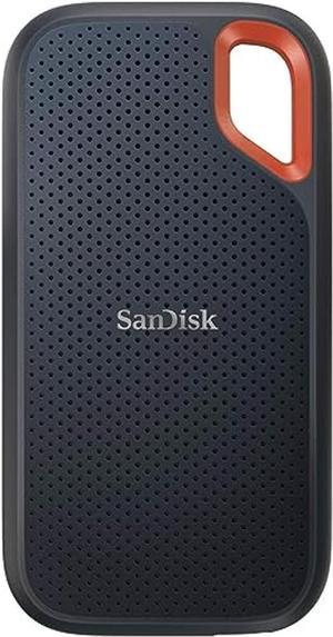 SanDisk SSD External 4TB USB 3.2 Gen2 Read Up to 1050MB/s Splashproof Dustproof SDSSDE61-4T00-GH25 Extreme Portable SSD V2 Win Mac PS4 PS5 Eco Package