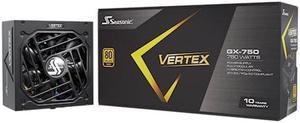 Seasonic Vertex GX-750 | 750W | 80+ Gold | ATX 3.0 & PCIe 5.0 Ready | Full-Modular | ATX Form Factor | Low Noise | Premium Japanese Capacitor | Nvidia RTX 30/40 Super & AMD GPU Compatible