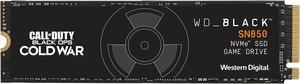 WD_BLACK 1TB SN850 Game Drive Call of Duty Special Edition: Black Ops Cold War, Internal NVMe M.2 PCIe Gen4 SSD - WDBB2F0010BNC-WRSN