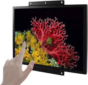 VSDISPLAY 19'' 1280x1024 IPS LCD Touchscreen Monitor 4:3 with VGA DVI Input for DIY Gaming/PC/Industrial Extra Display