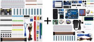 REXQualis Super Starter Kit Based on Arduino UNO R3 and Electronics Component Fun Kit