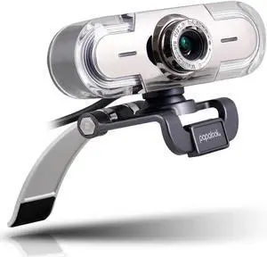 papalook PA452 Full HD 1080P Webcam with Microphone, Plug and Play USB Web Camera 65° View Angle for PC Computer Laptop Video Calling Online Class YouTube Zoom Meeting Teams, Compatible with Windows