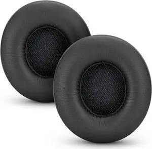 Brainwavz Earpads for Beats Solo 2 & 3 Headphones, Upgraded Replacement Pads with Memory Foam & Leather, Easy to Install, Black