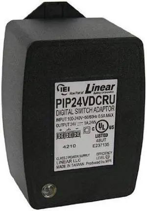IEI PIP24VDCRU Plug-in 24 VDC Power Supply (0-291324RU)