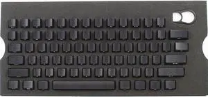 Max Keyboard Universal Translucent Cherry MX Full Keycap Set (Black Translucent - Front Side Print)