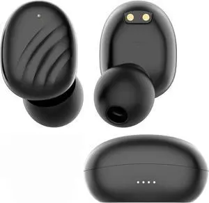 Wicked Audio Mojo 300 True Wireless Bluetooth Earbuds | Long Battery Life | Mobile App | Custom EQ Modes | GPS Find Buds | Transparency Mode | Low Latency | Sweat & Water Resistant | Small Comfortable
