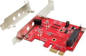 Ableconn PEX-MP117 Mini PCI-E to PCI-E Adapter Card - Mini PCIe to PCIe Adapter - mPCIe to PCIe - Ideal for Wireless Mini PCI Express Card