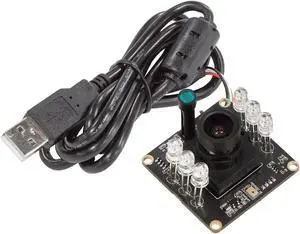Arducam 1080P USB Camera, Day & Night Vision Webcam for Computer, 2MP Automatic IR-Cut Switching All-Day Image Infrared Camera USB2.0 for Windows, Linux, Android and Mac OS
