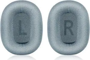 JECOBB Replacement Earpads with Mesh Fabric & Memory Foam Ear Cushions Compatible with Apple AirPods Max Headphones ONLY(Sky Blue)