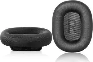 Jarmor Replacement Memory Foam & Mesh Fabric Ear Cushion Pads Cover for Apple AirPods Max Headphone ONLY (Space Gray)